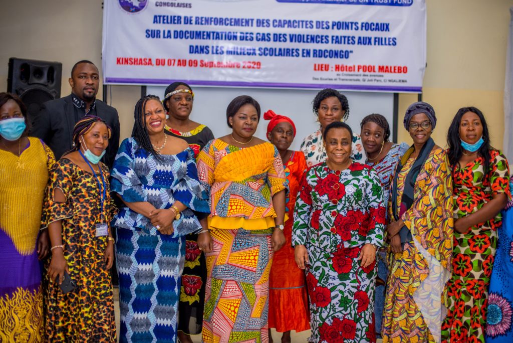 Minister of gender with focal points