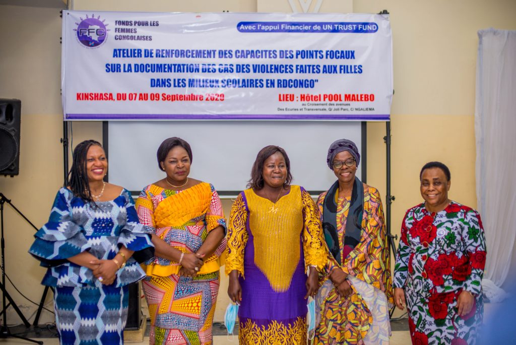 focal point of Isiro with Minister of gender